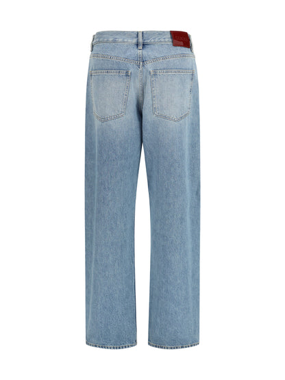Gucci Cotton Jeans - Light Blue
