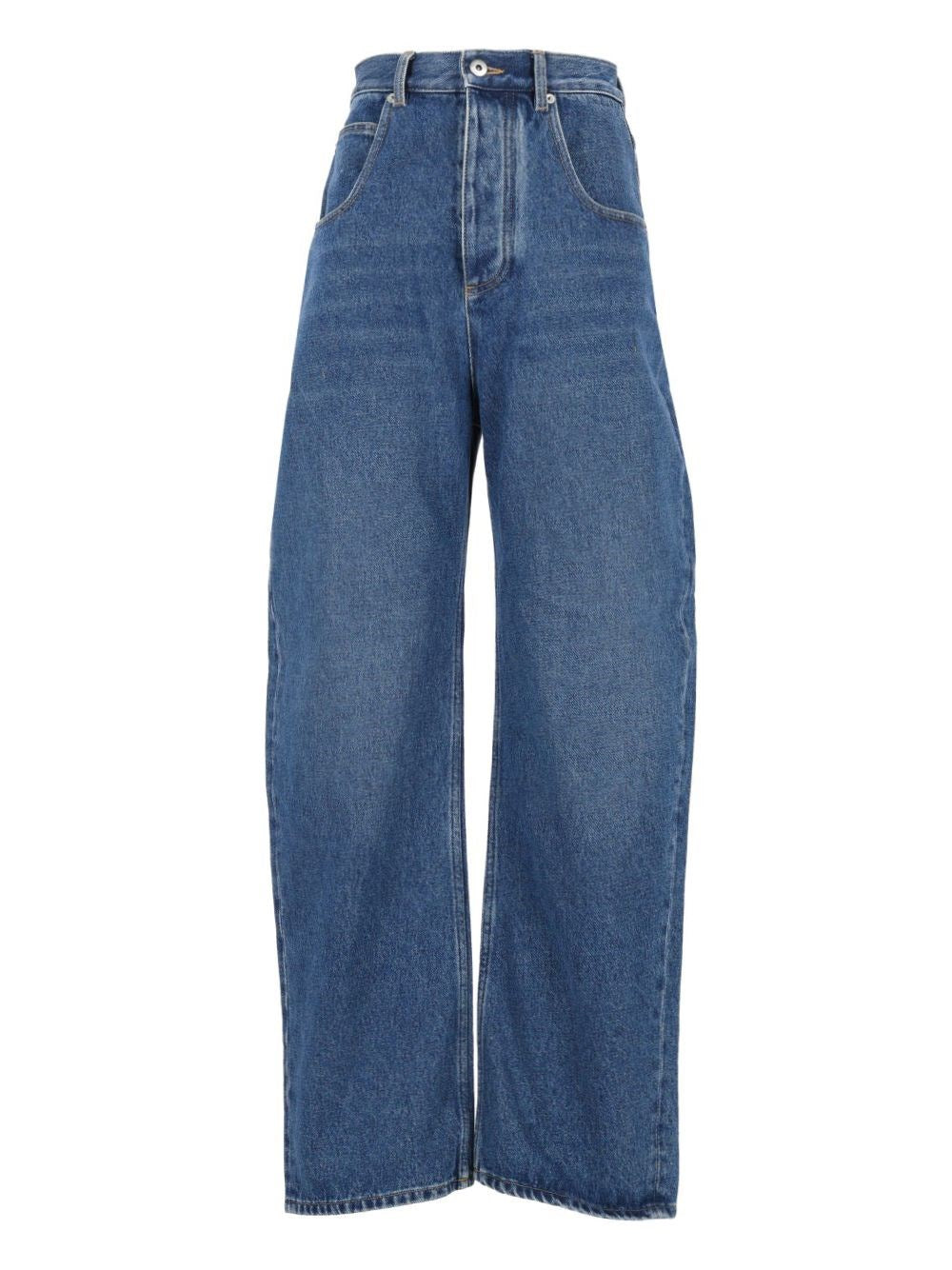 Bottega Veneta Wide Leg Jeans - Blue
