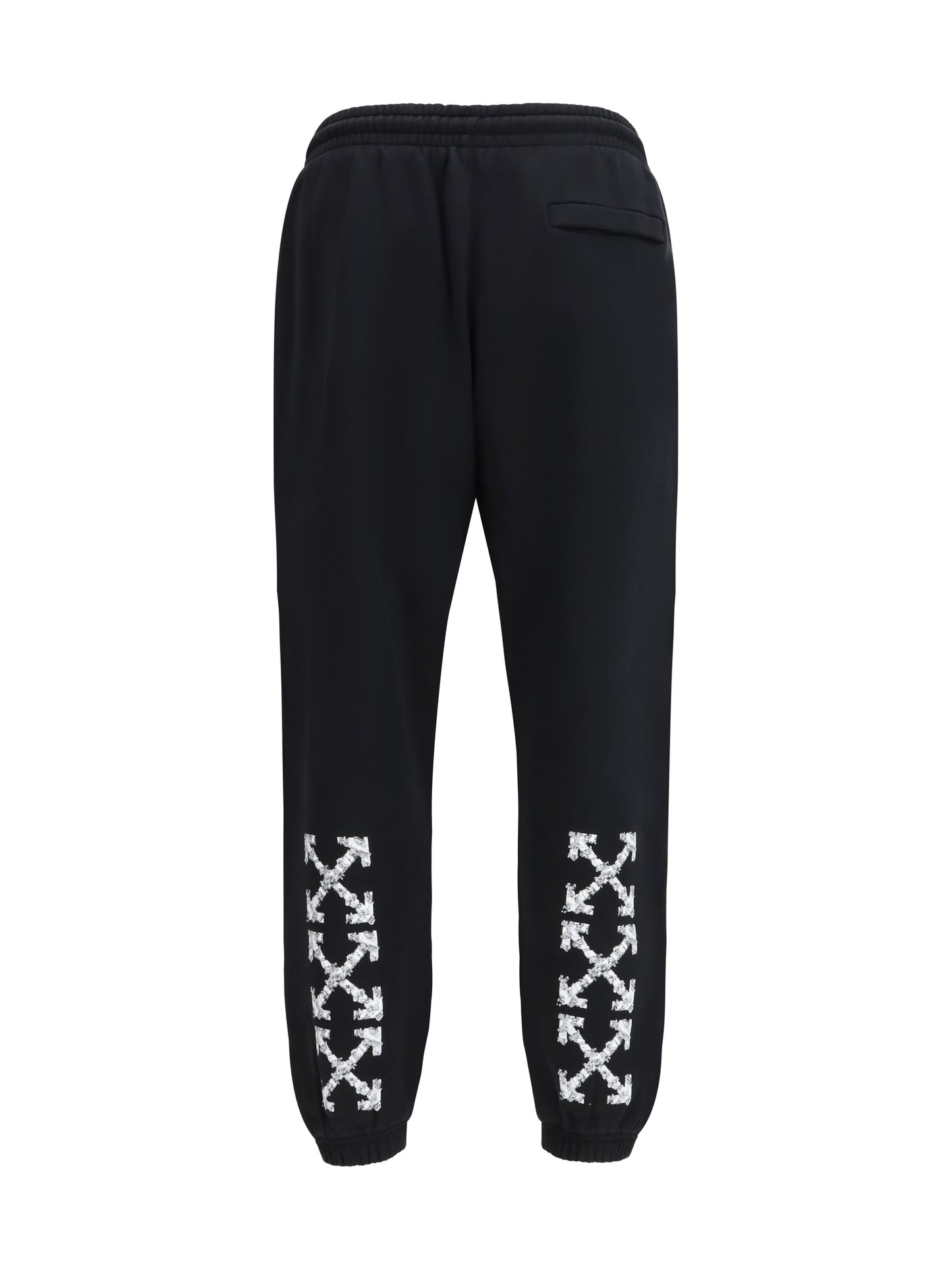 OFF-WHITE Heraldic Treshold Arrows cuffed Sweatpants