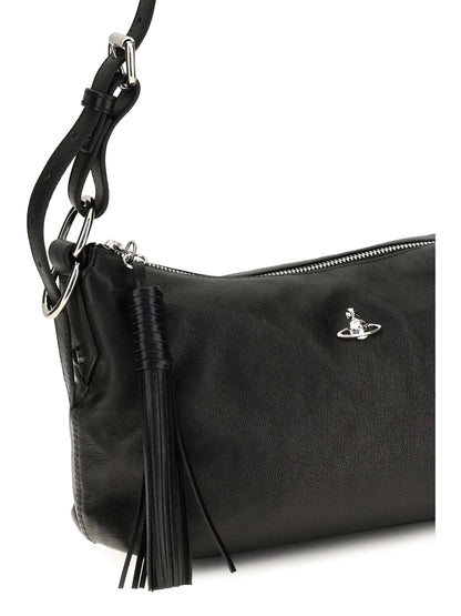 Vivienne Westwood Emma Shoulder Bag - Black