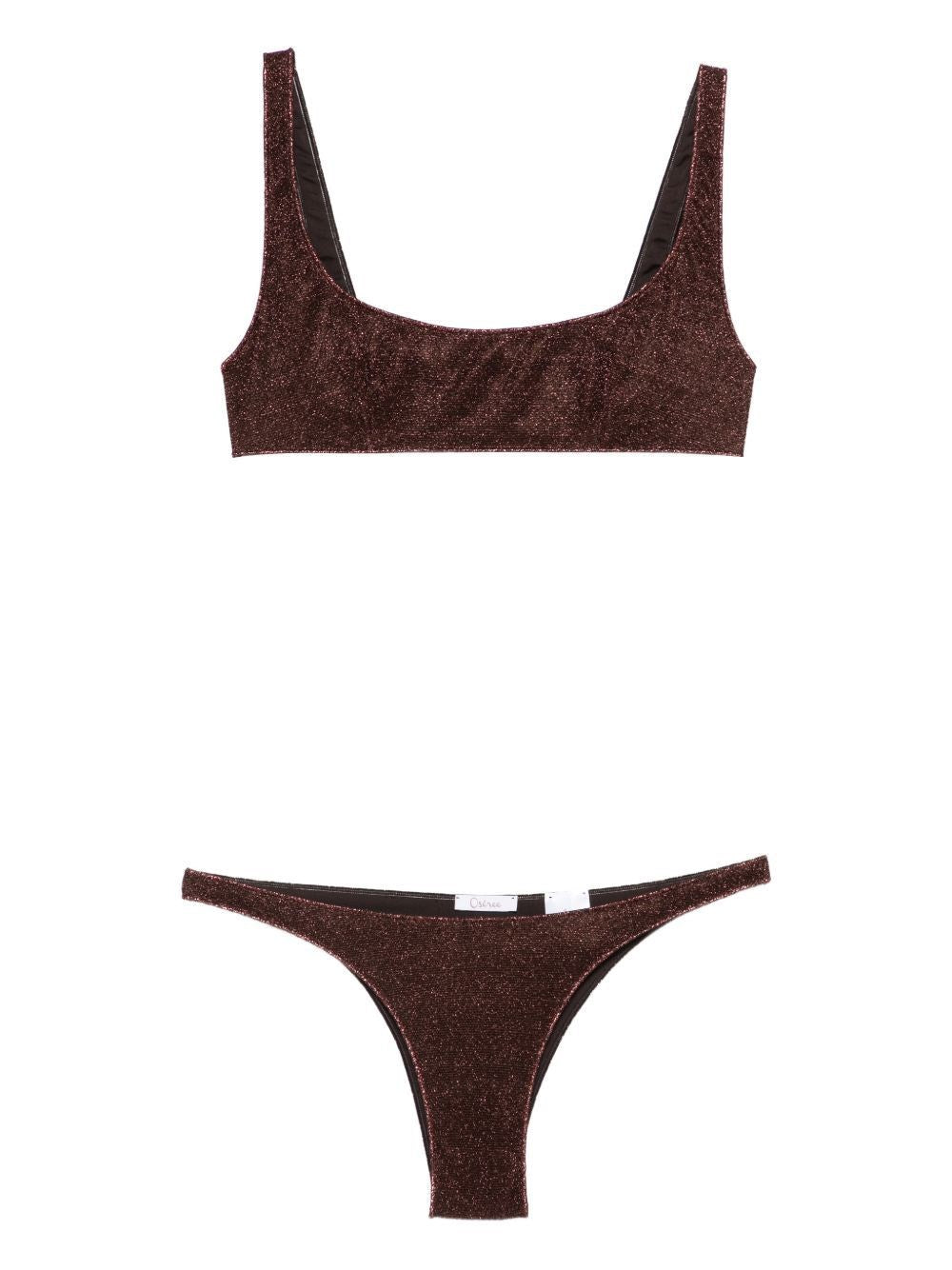 Oseree Sports Bikini - Brown