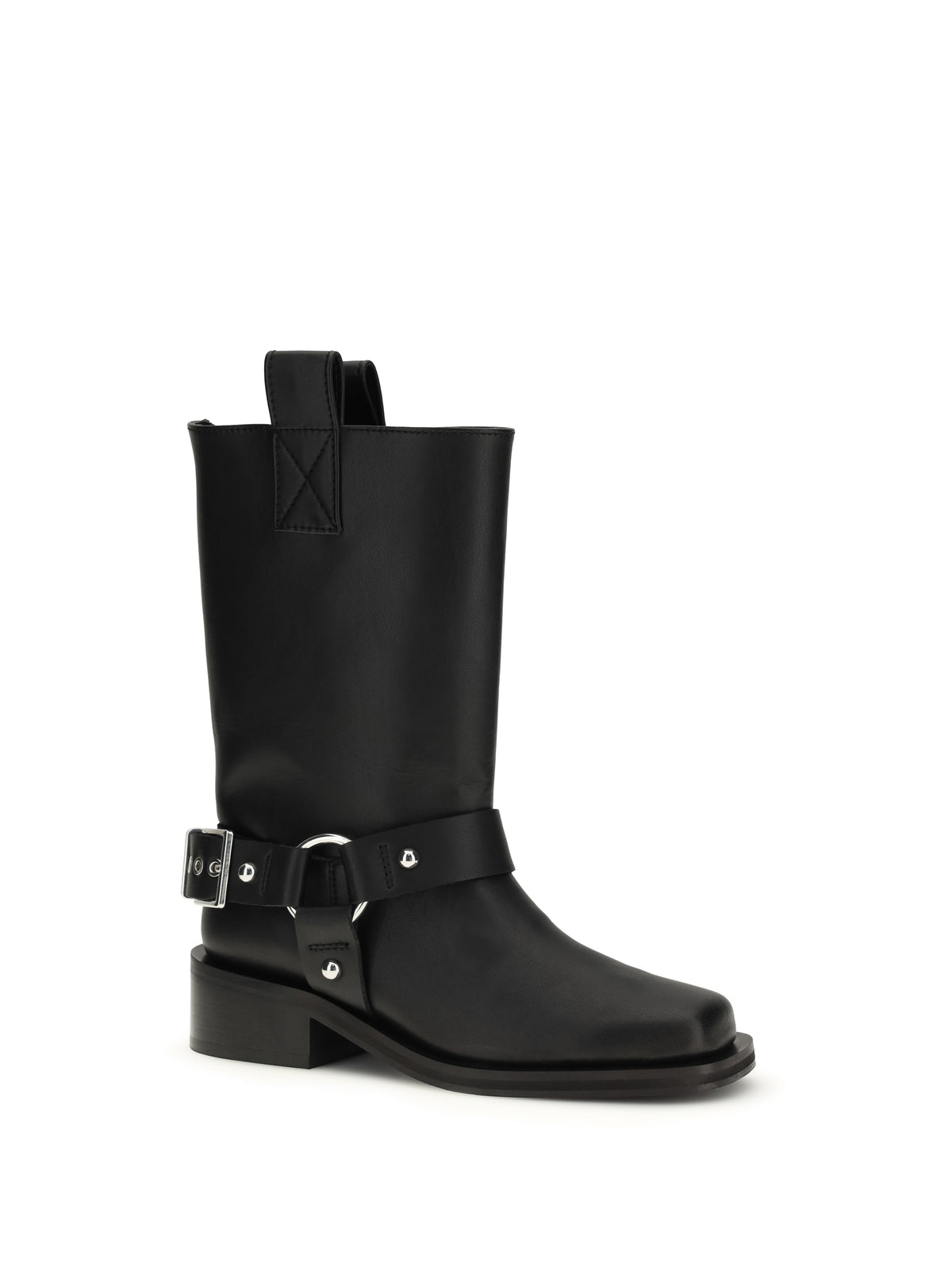 Ganni Biker Boots - Black