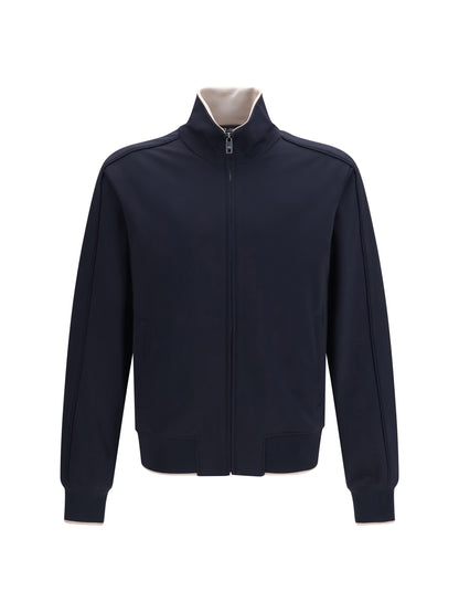 Dolce & Gabbana Zip Jacket with side bands - Blue Scurissimo 1