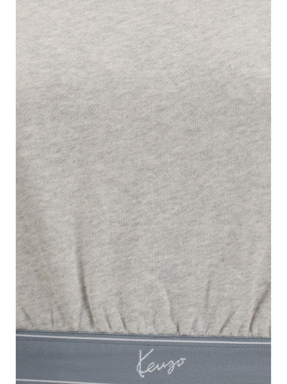 Kenzo Cropped Sweatshirt - Pale Grey