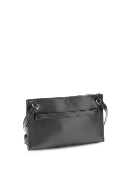 Toteme Belted leather crossbody Bag - Black