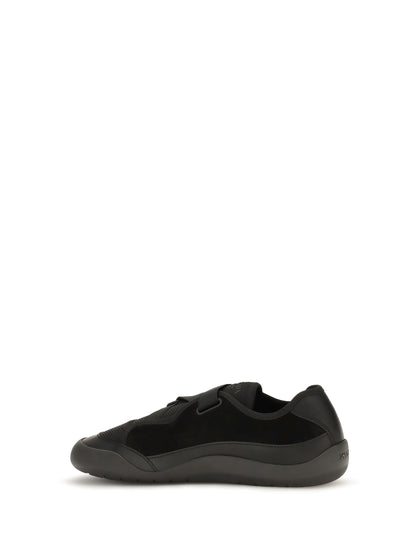 Prada Speedrock leather and mesh Sneakers - Black