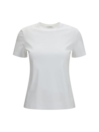 Max Mara Pure Cotton T-shirt - White Ottico