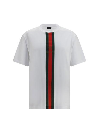 Gucci Printed cotton jersey T-shirt - White/Mc