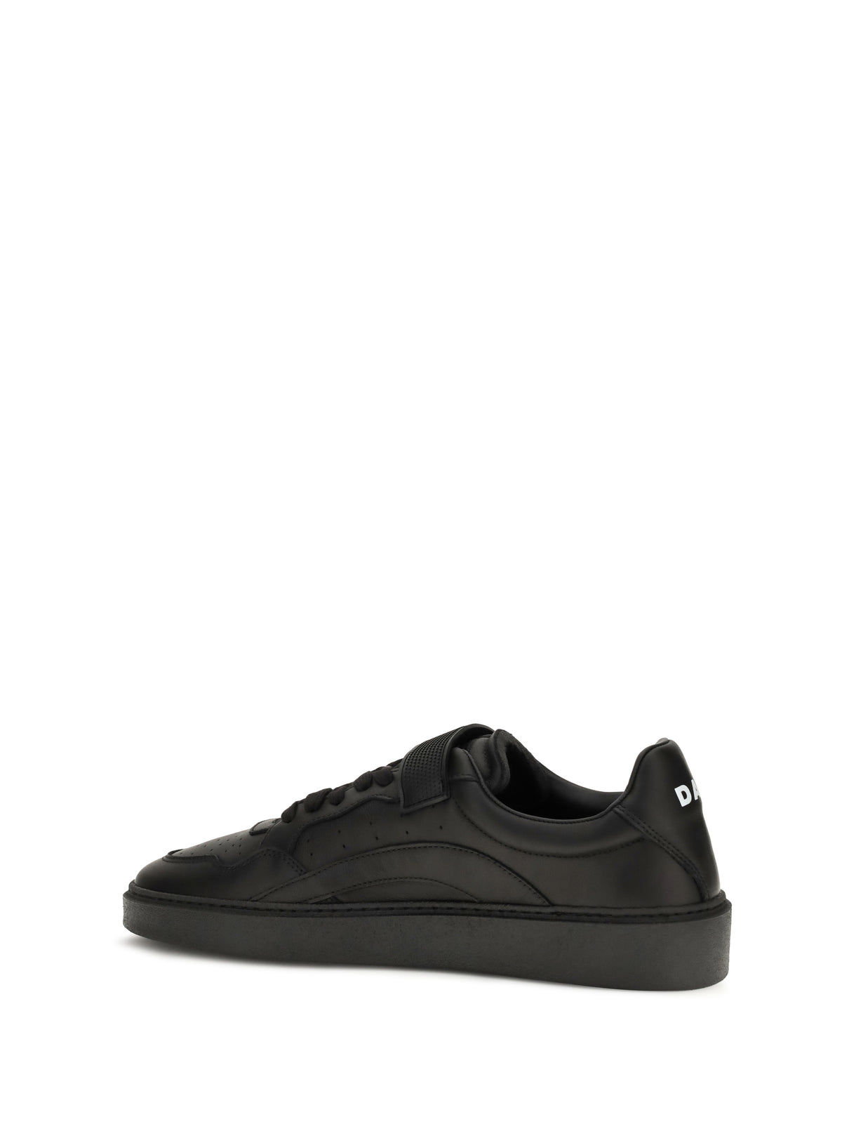 Dsquared2 Leather strap Sneakers - Nero+Nero