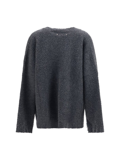 Golden Goose Casentino-effect wool Cardigan - Grey
