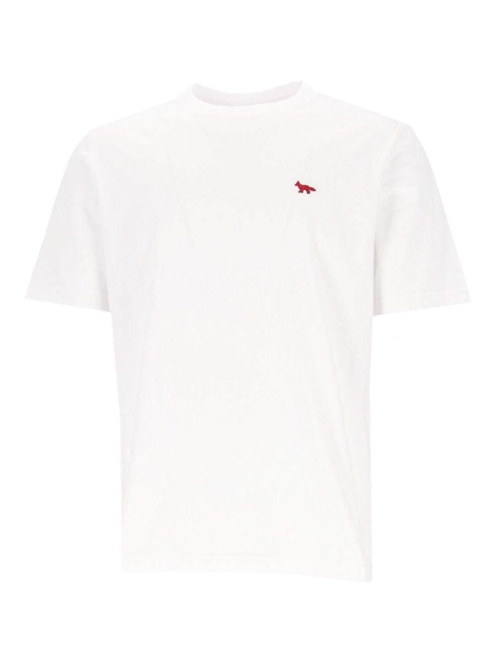 Maison Kitsuné Organic Cotton T-Shirt - White