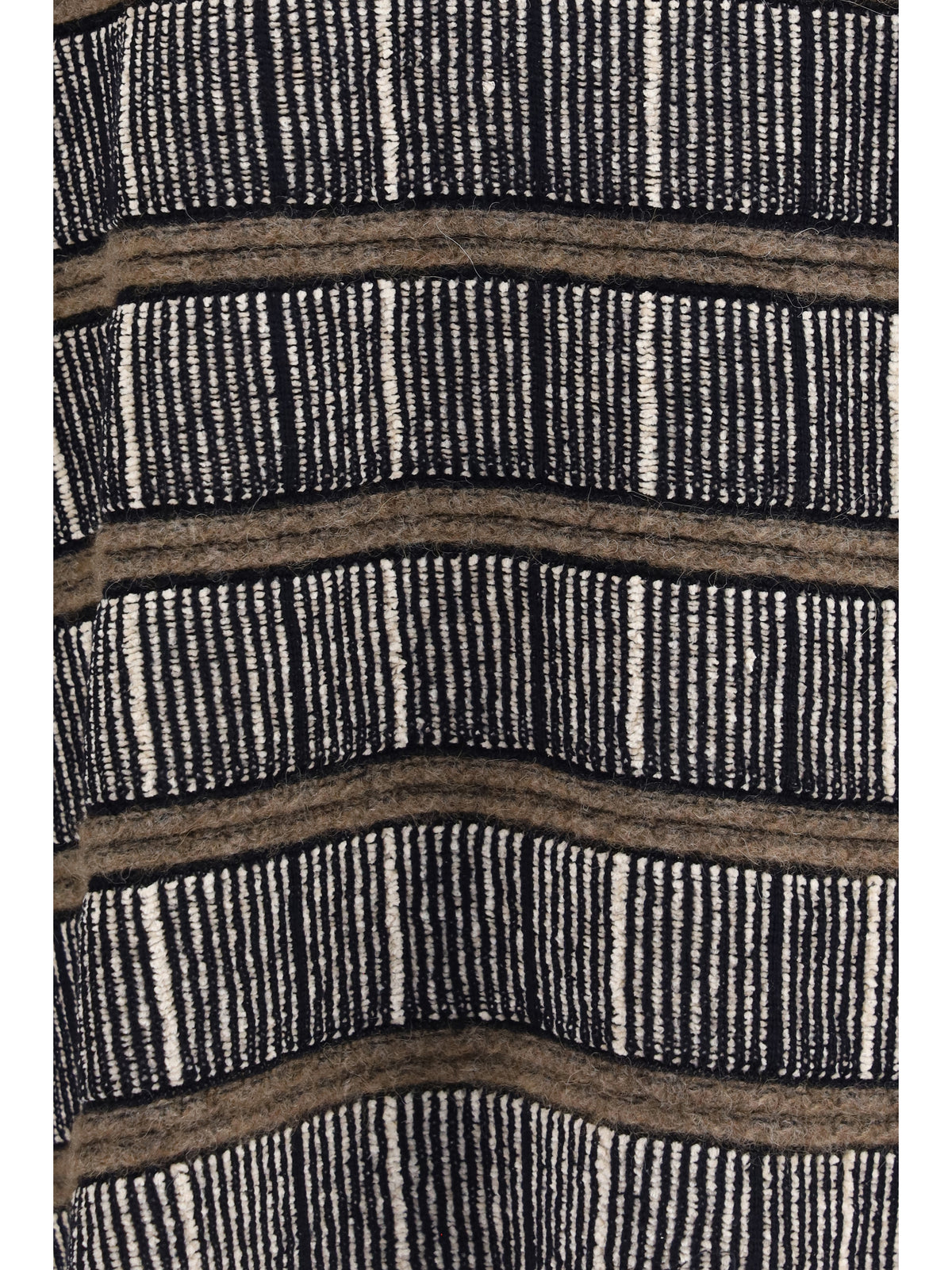 Giorgio Armani Oversized ribbed Sweater in silk and virgin wool blend - Fant.Navy