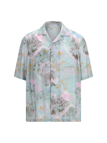 OFF-WHITE Printed Bowling Shirt
