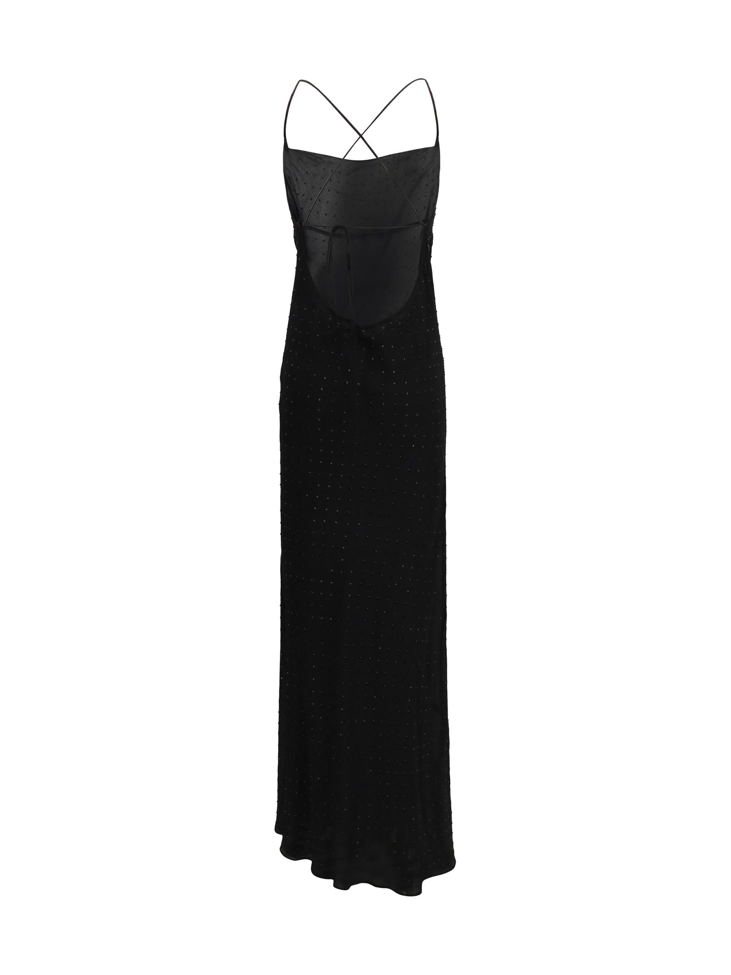 PINKO Long strass Slipdress