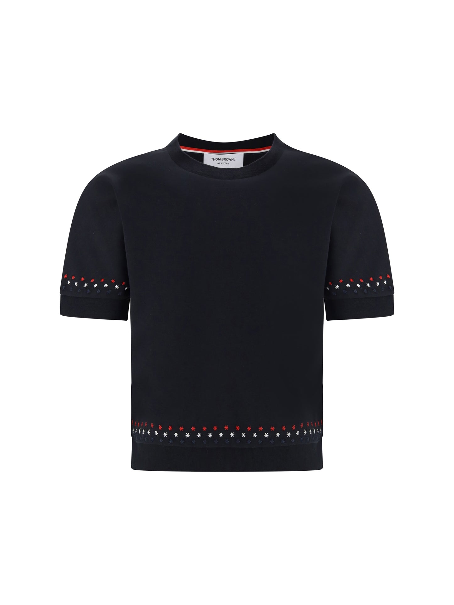 THOM BROWNE Snowflakes T-shirt