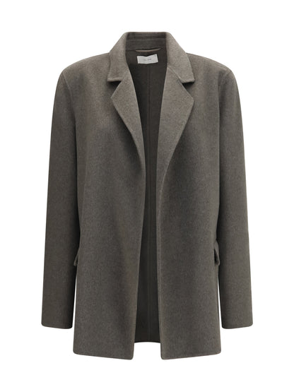 The Row Cinna Jacket - Driftwood Melange