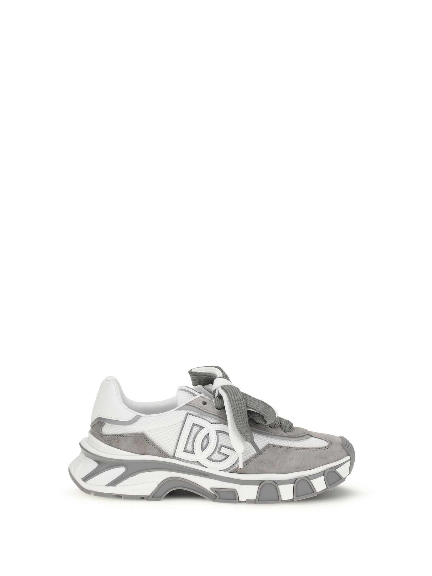 DOLCE & GABBANA Leather and mesh Sneakers