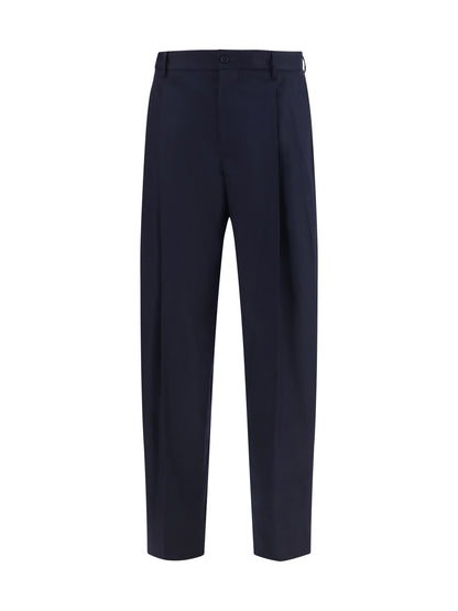 Dolce & Gabbana Flannel Pants - Blue Scurissimo 1