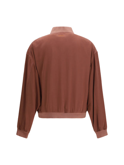 VERSACE Overdyed silk Jacket