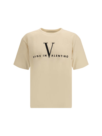 VALENTINO T-shirt with a “Made in Valentino” print