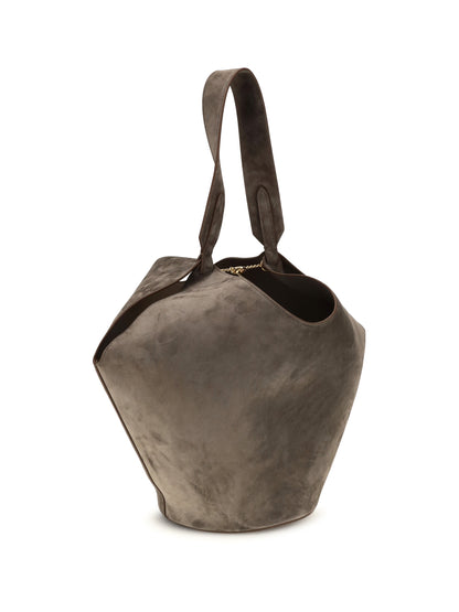 Khaite Lotus small Shulder Bag - Cedar