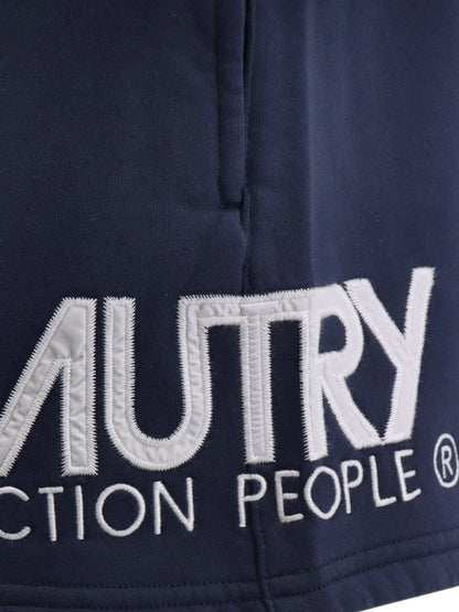 Autry Cotton Shorts With Embroidered Logo