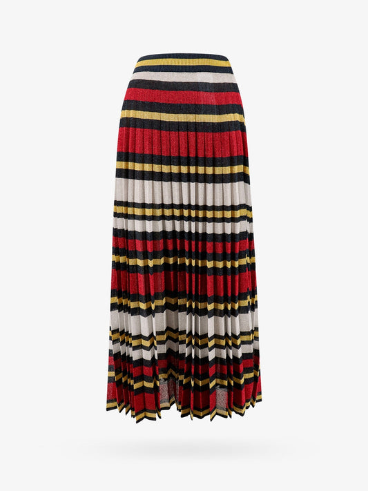 Gucci Lurex Skirt With Striped Motif
