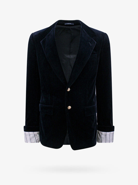 Gucci Lined Stretch Velvet Blazer