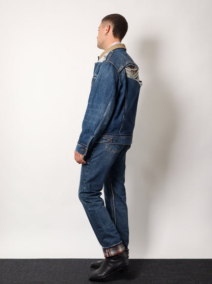 Maison Margiela Denim Jacket With Destroyed Effect