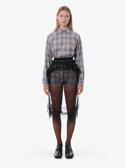 Maison Margiela Madras Wool Shirt
