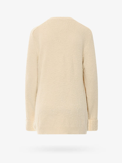 Maison Margiela Cotton Blend Cardigan With Back Iconic Stitching.This Garnment Has Been Treated In Order To Give The Fabric A Particular Appereance And Special Charateristics. Experience Shows That Homogenity Cannot Be Guranteed, Therefore Garnments Ma...