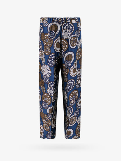 'S Max Mara Silk Trouser With All Over Print