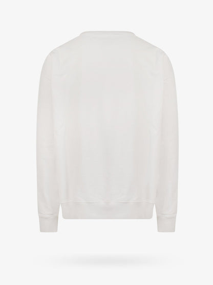 Maison Margiela Cotton Sweatshirt With Embroidered Logo On The Front