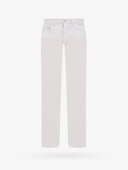 Maison Margiela Cotton Jeans With Contrasting Stitching