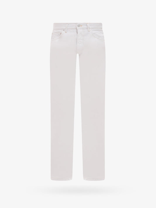Maison Margiela Cotton Jeans With Contrasting Stitching