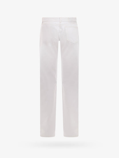 Maison Margiela Cotton Jeans With Contrasting Stitching