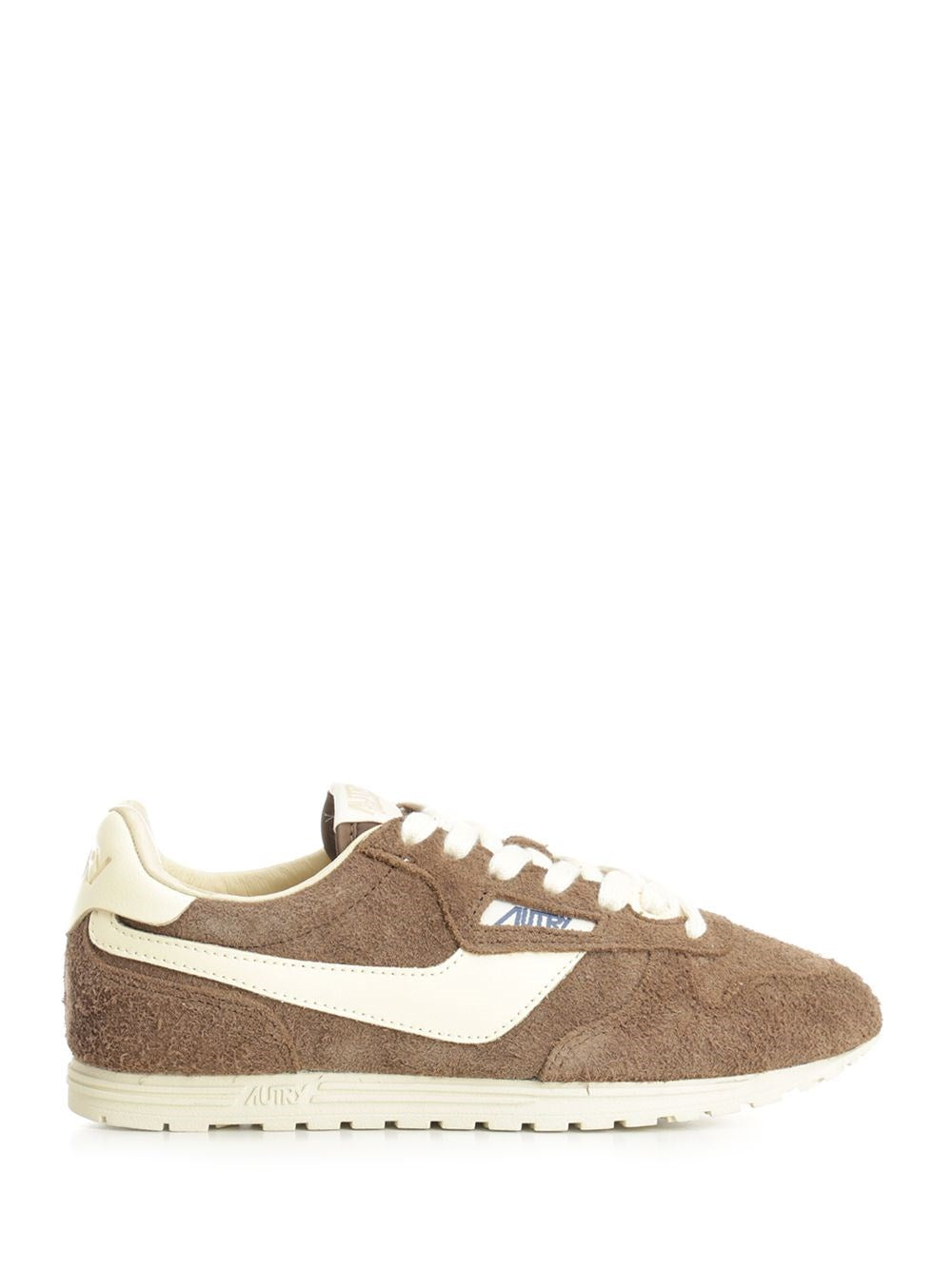 Autry Windspin Suede Sneaker - Brown