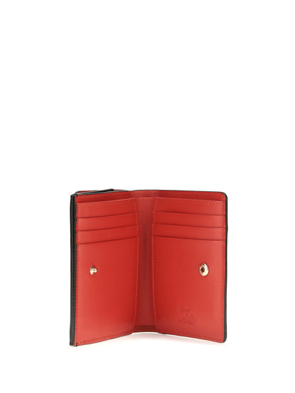 Christian Louboutin Bettina leather Wallet - Black/Gold