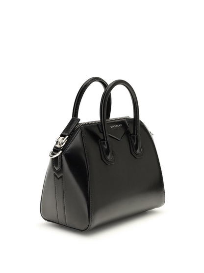 GIVENCHY Box leather Antigona mini Handbag