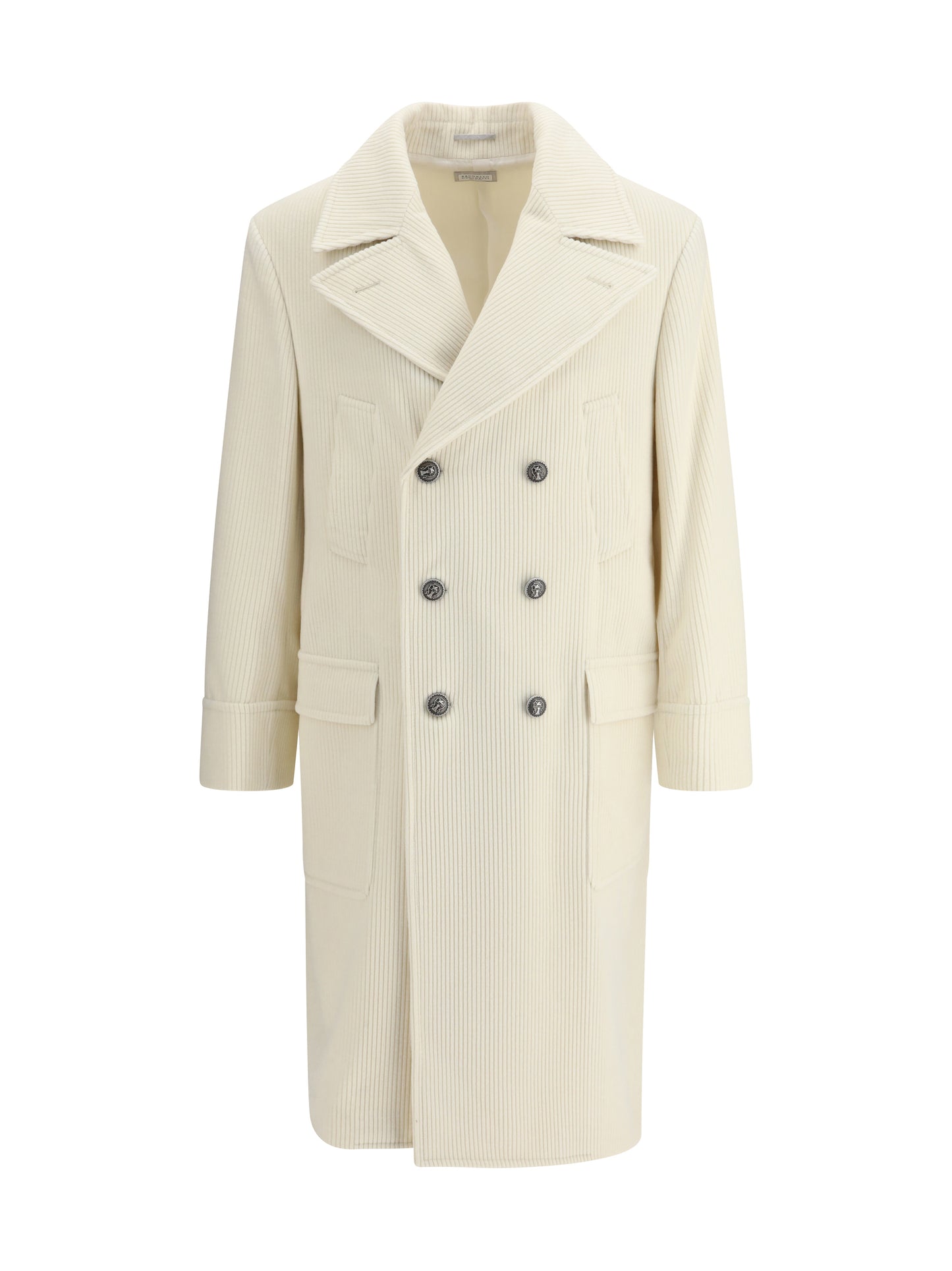 BRUNELLO CUCINELLI Ribbed cashmere Coat
