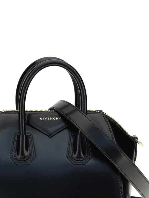 Givenchy Antigona leather mini Handbag - Black
