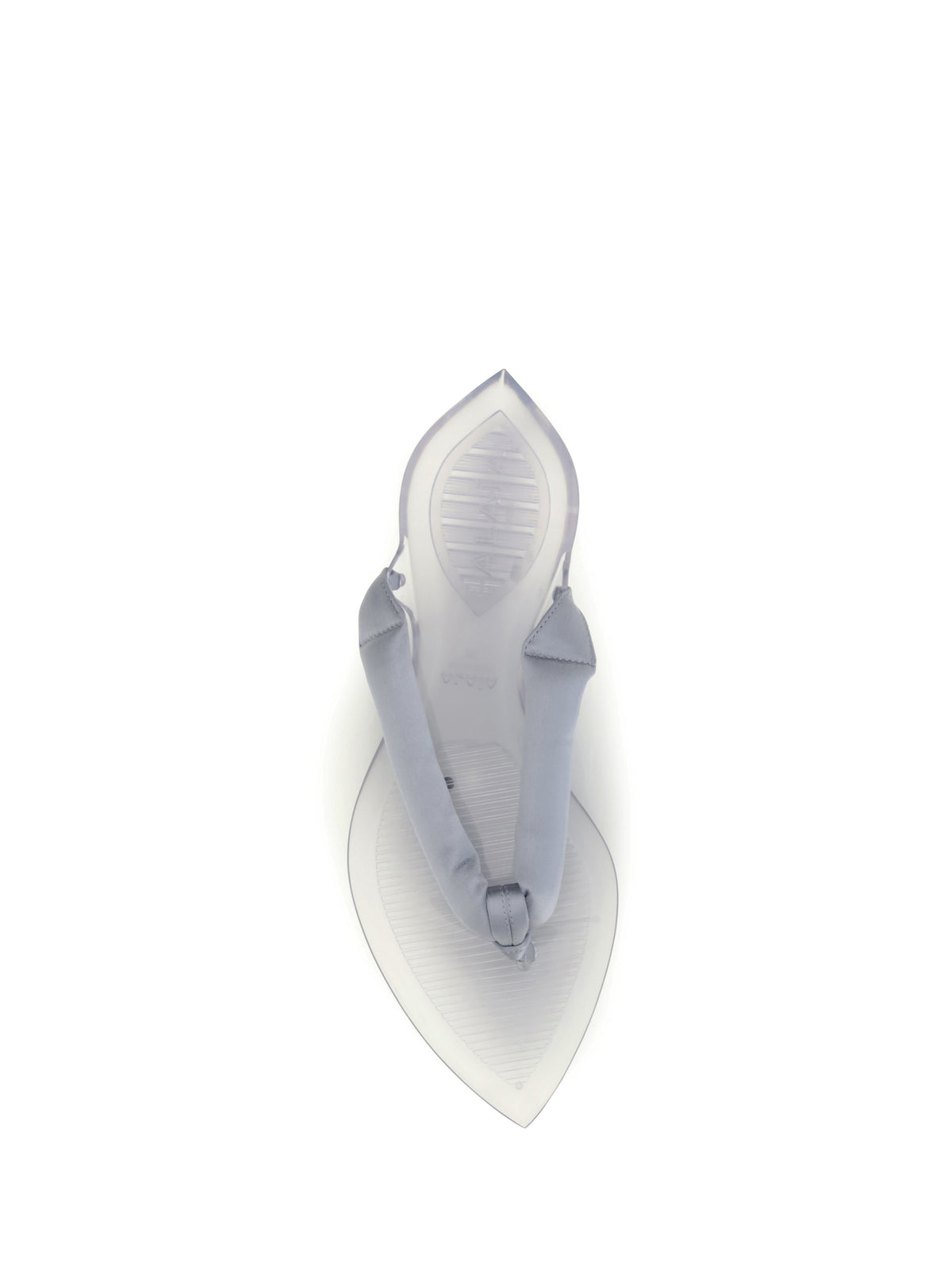 AlaïA Satin flip-flop Sandals - Argent 2