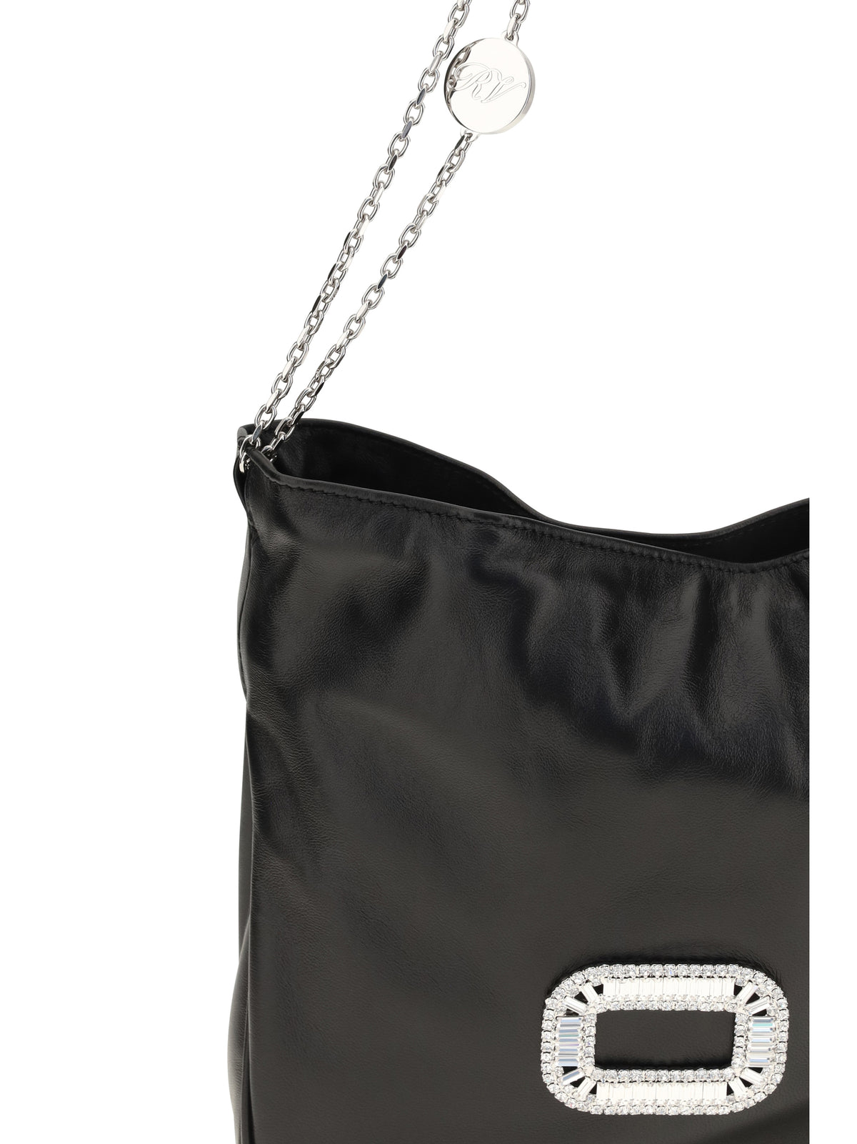 Roger Vivier Pilgrim mini Handbag - Black