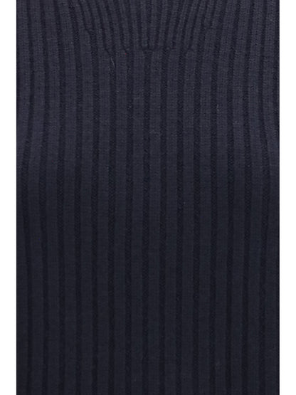 Bottega Veneta Merino wool ribbed Tank Top - Midnight Blue