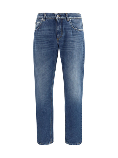DOLCE & GABBANA Straight-leg denim Jeans