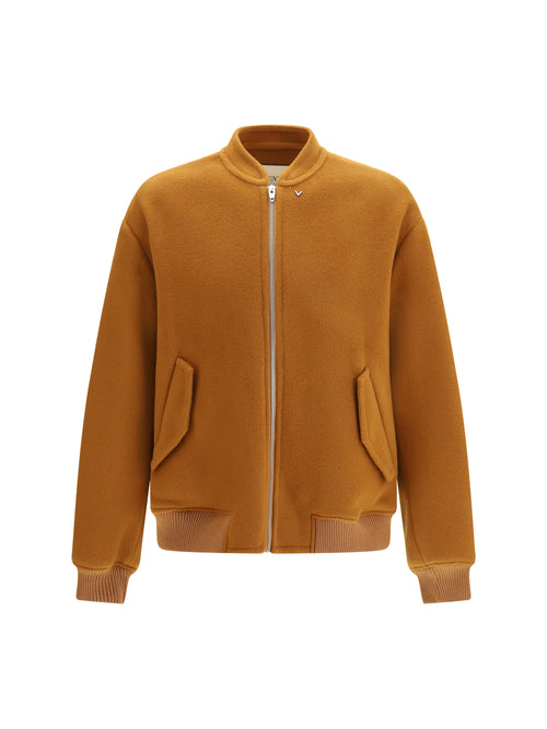 Valentino Virgin wool and cashmere Jacket - Violin Brown