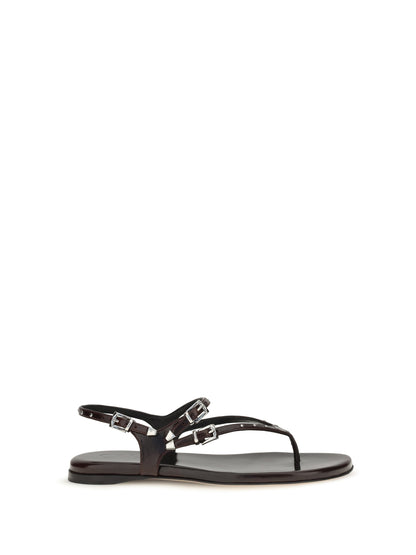 Chloé Susanna Sandals - Dark Ruby