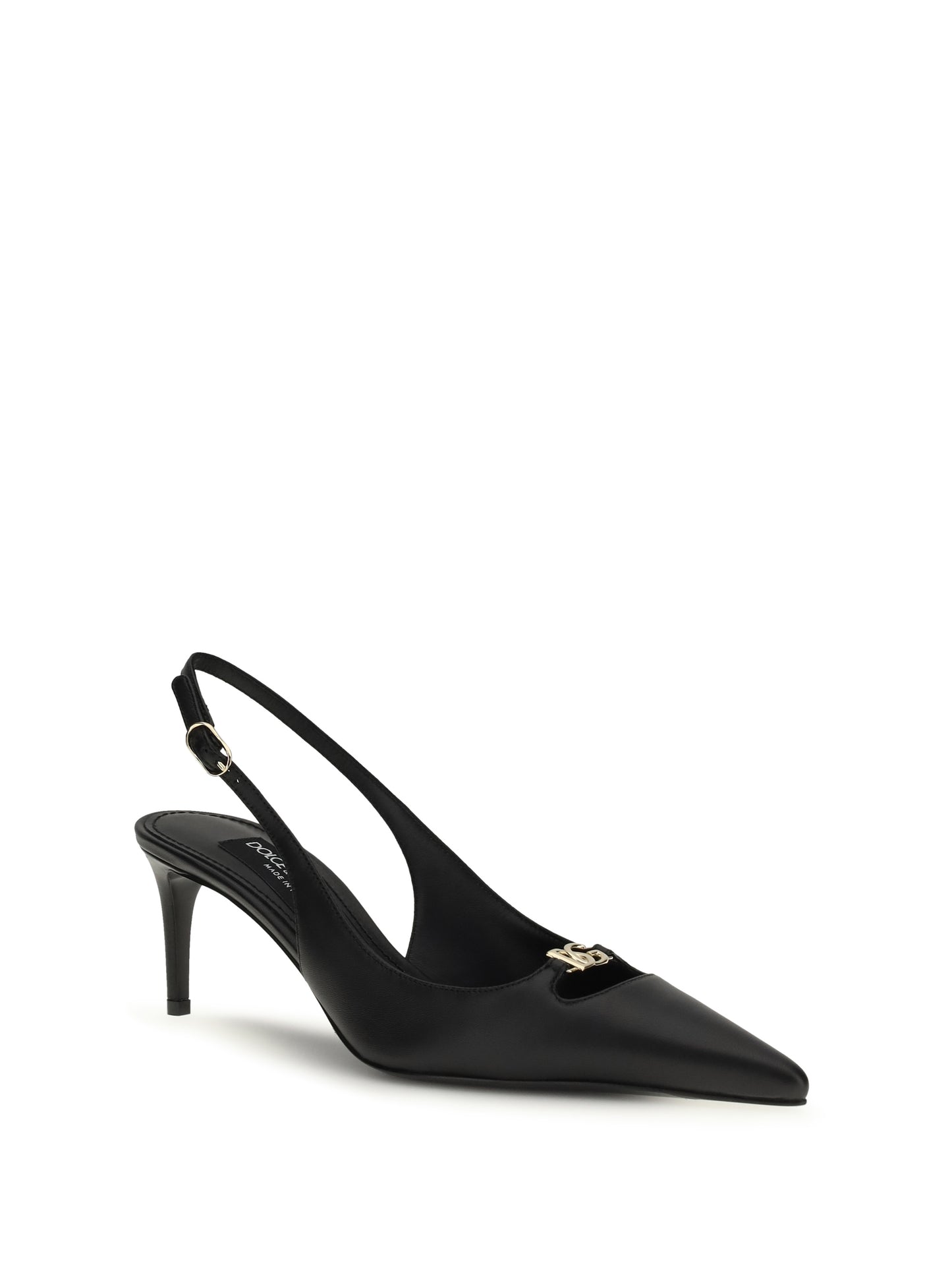 DOLCE & GABBANA Leather slingback Pumps