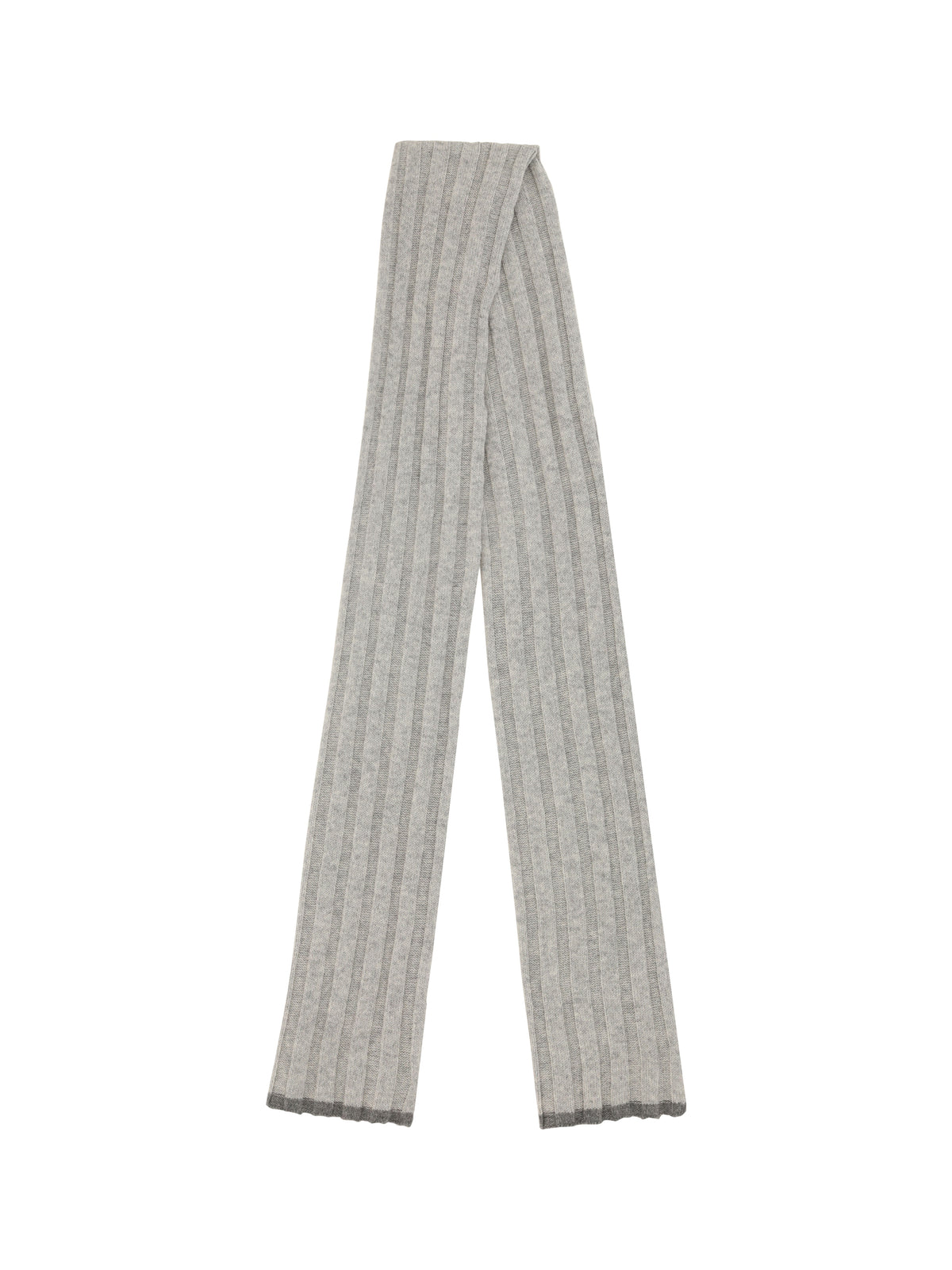 Brunello Cucinelli Cashmere Scarf - Ciottolo+Grigio Dark