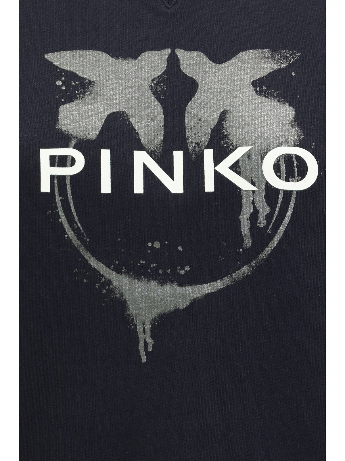 Pinko Neves Sweatshirt - Black/ White/Green